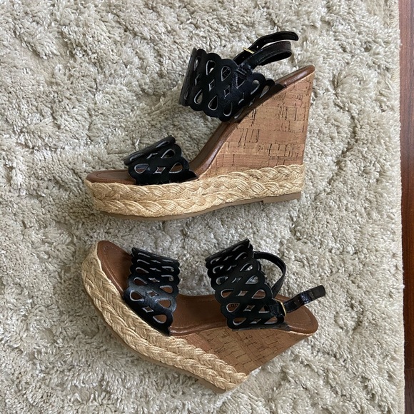 Montego Bay Club Shoes - Montego Bay club black wedges